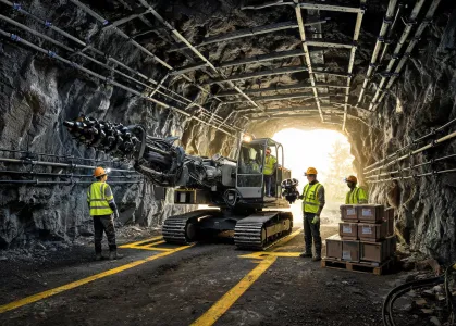 Underground mining equipment application